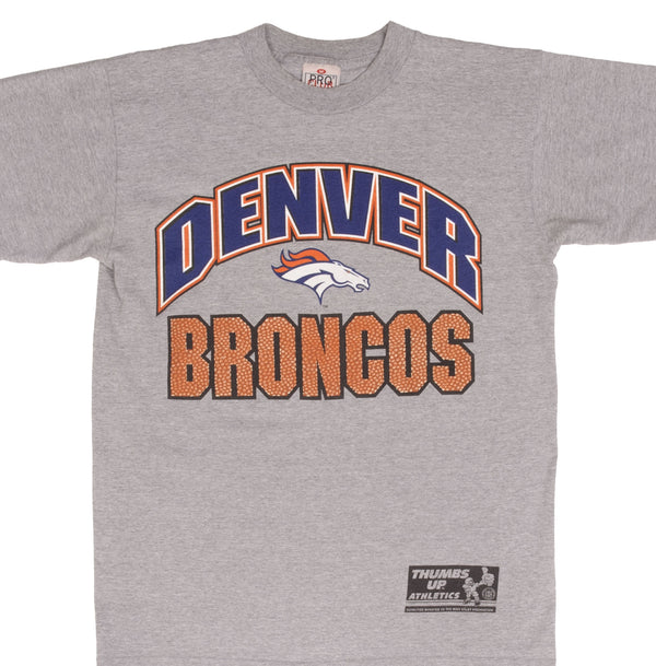 Vintage Nfl Denver Broncos 1990S Tee Shirt Size Medium Made In Usa