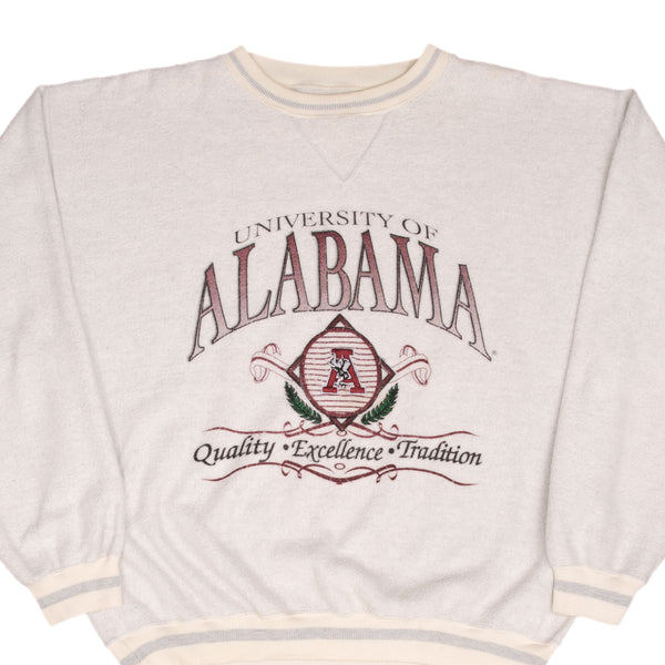 Vintage Ncaa Alabama Crimson Tide 1990S Sweatshirt Size Medium