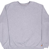 Vintage Carhartt Grey Crewneck Sweatshirt Size 2XL Tall