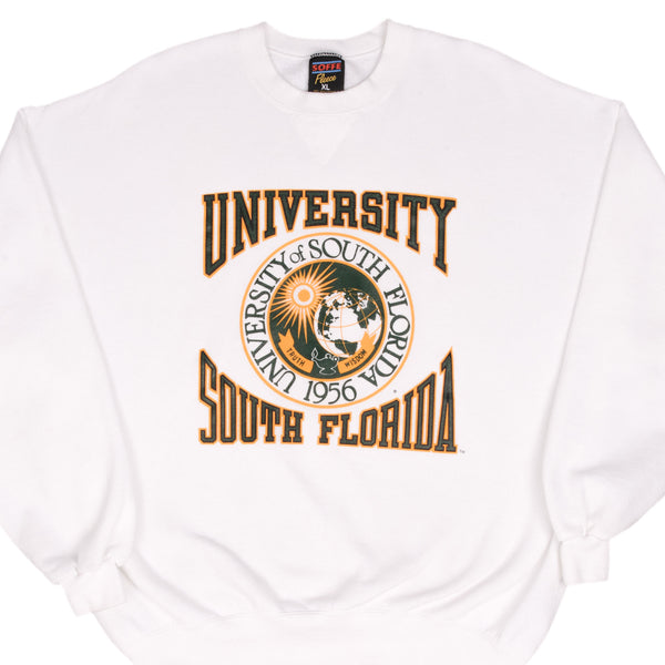 Vintage University Of South Florida Sweatshirt 1990S Size XL Made In USA