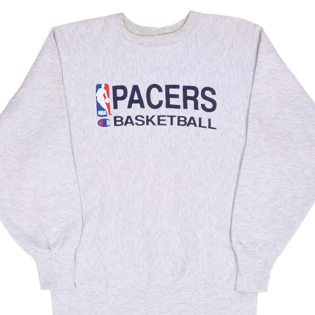 Vintage Nba Indiana Pacers Reverse Weave Champion Sweatshirt 1990S Large Made In Usa