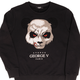 Deadstock Avenue George V Paris Wicked Panda Sweatshirt Size Large