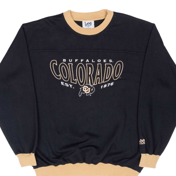 Vintage Ncaa Colorado Golden Buffaloes Embroidered Sweatshirt 1990S Size Medium