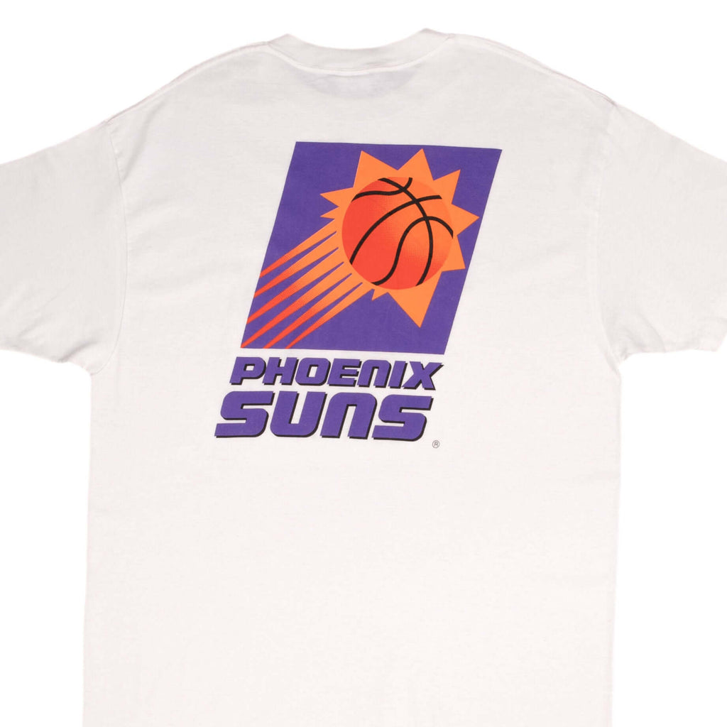 Vintage Nba Phoenix Suns Arizona Tobacco Prevention 1996 Tee Shirt XL Made In Usa With Single Stitch Sleeves