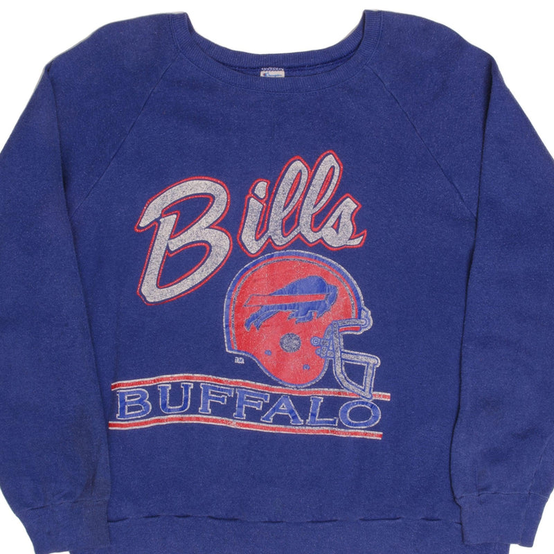 Vintage Champion Nfl Buffalo Bills Sweatshirt 1990S Size XL Made In Usa