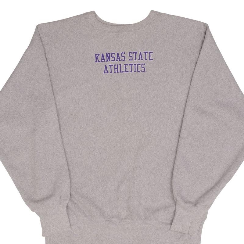 Vintage Champion Reverse Weave Kansas State Sweatshirt 1990S Size XL