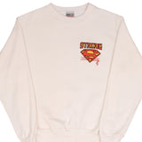 Vintage Superman Strong Stegman Oneita Sweatshirt 1990S Size Medium Youth (12/14) Made In USA