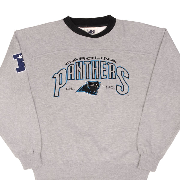 Vintage NFL Carolina Panthers 1990S Grey Sweatshirt Size Medium