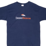 Vintage Nfl Denver Broncos Embroidered 1990S Tee Shirt Size Medium