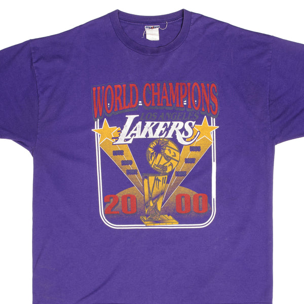 vintage Los Angeles Lakers Back To Back Champions Shirt - Kingteeshop