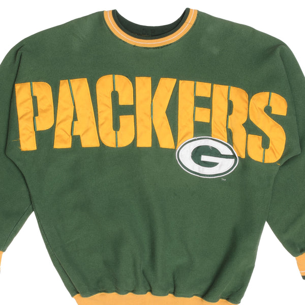 vintage nfl green bay packers legends athletic sweatshirt 1990s