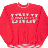 Vintage UNLV University Of Nevada Las Vegas Running Rebels Red Legends Athletics Sweatshirt 1990S Size Large