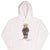 Ralph Lauren Polo Bear Woman Hoodie Sweatshirt Size Medium