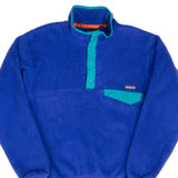 Vintage Patagonia Blue Snap T Fleece Pullover Jacket 1990S Size Small