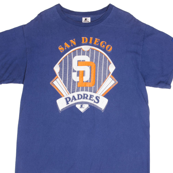 Vintage MLB 90s San Diego Padres Baseball T-Shirt - Ink In Action