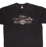 Vintage Harley Davidson 100 Years Anniversary Tee Shirt 2003 3XL Made In Usa