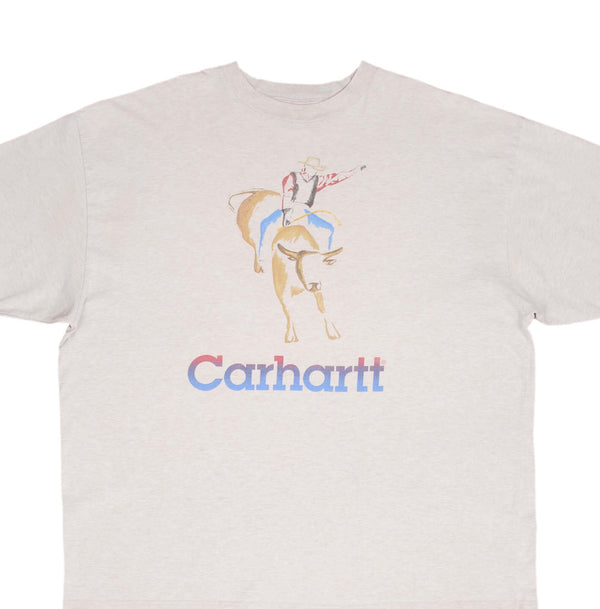 Vintage Carhartt Rodeo Tee Shirt 1990S Size XL