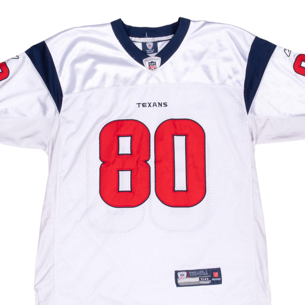 Vintage Nfl Houston Texans Andre Johnson #80 Reebok Jersey 2000S Size 50