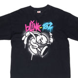 Vintage Blink 182 Honda Civic Tour 2011 Black Tee Shirt Size XL