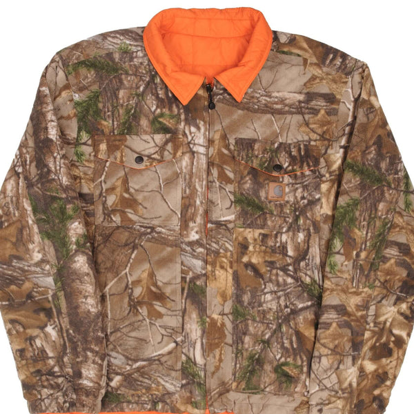 carhartt wexford camo shirt jacket