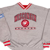 Vintage Ncaa Wisconsin Madison Badgers Embroidered Sweatshirt 1990S Size Xl