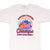 Vintage Mlb New York Mets Champions 1986 Tee Shirt Size Medium Made In Usa With Single Stitch Sleeves