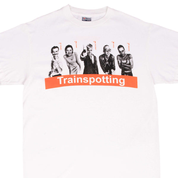 Bootleg Trainspotting Movie Tee Shirt Size Large Made In Usa