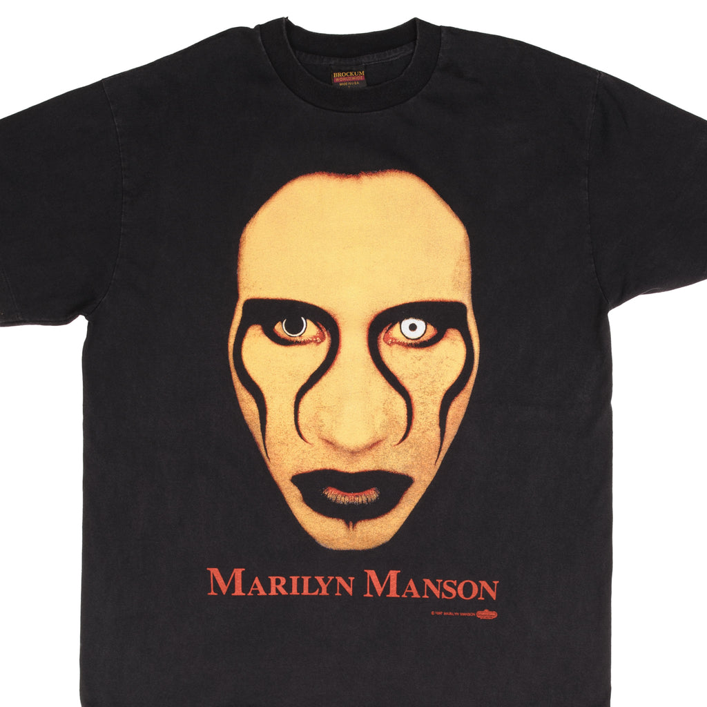 Bootleg Marilyn Manson S*X Is Dead Tee Shirt 1997 Size Large Made In Usa With Single Stitch Sleeves