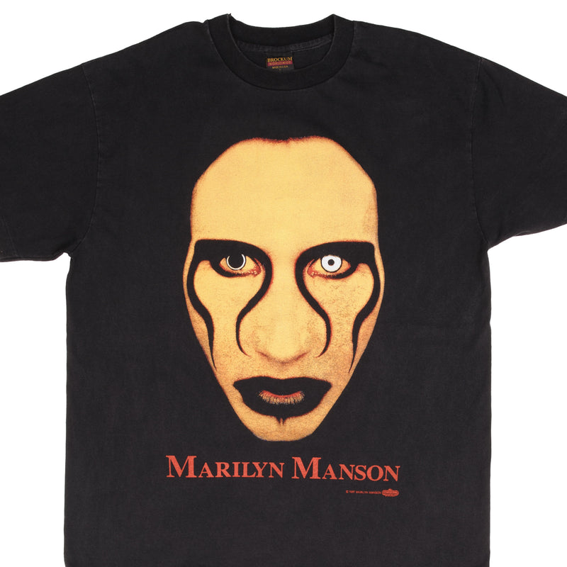 Bootleg Marilyn Manson S*X Is Dead Tee Shirt 1997 Size XL Made In Usa With Single Stitch Sleeves