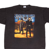 Vintage Brooks And Dunn 1990S Tee Shirt Size XL