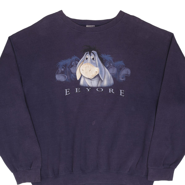 Vintage Disney Eeyore 1990S Sweatshirt Size 2XL Made In USA