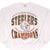 Vintage NFL Pittsburgh Steelers AFC Champions 1995 White Sweatshirt Size Large Made In USA