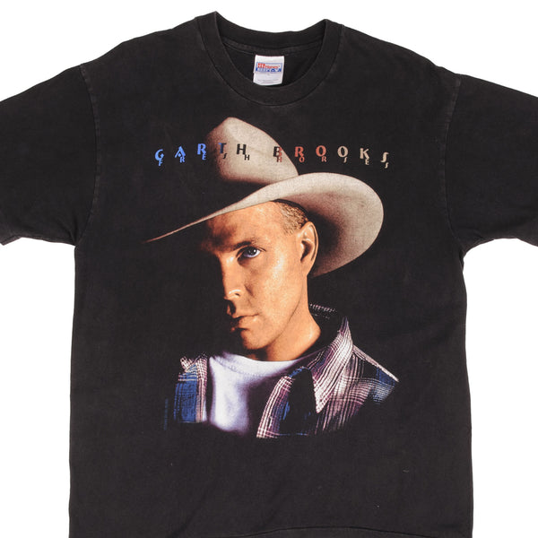 VINTAGE GARTH BROOKS 1996 TEE SHIRT SIZE LARGE MADE IN USA