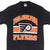 Vintage NHL Philadelphia Flyers 1988 Tee Shirt Size Small Made in USA with single stitch sleeves.