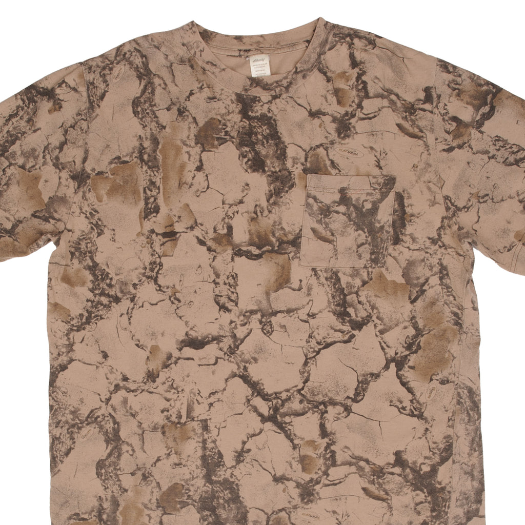 Vintage Hunting Natural Gear Camo Pocket Tee Shirt 2000S Size Large