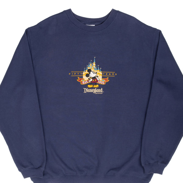 Vintage Disneyland Resort Fifty Years Anniversary 2005 Sweatshirt Size Large