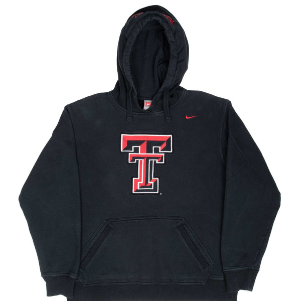 Vintage Texas Tech Red Raiders Nike Hoodie Sweatshirt 2000S Size Medium