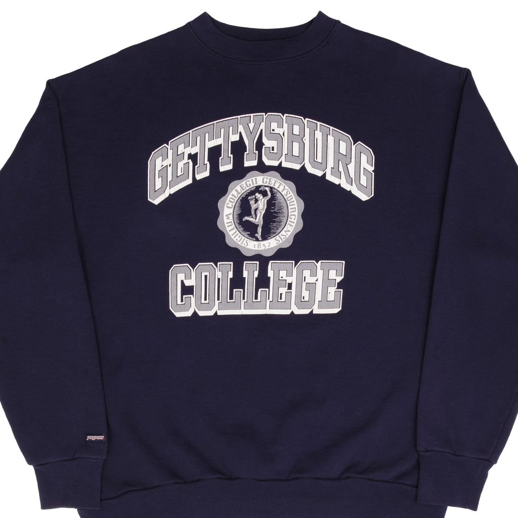 Vintage Gettysburg College Sweatshirt 1990S Size 2XL Made In USA