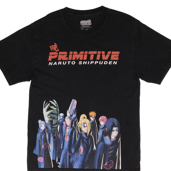 Vintage Primitive Naruto Shippuden 2007 Tee Shirt Size Small