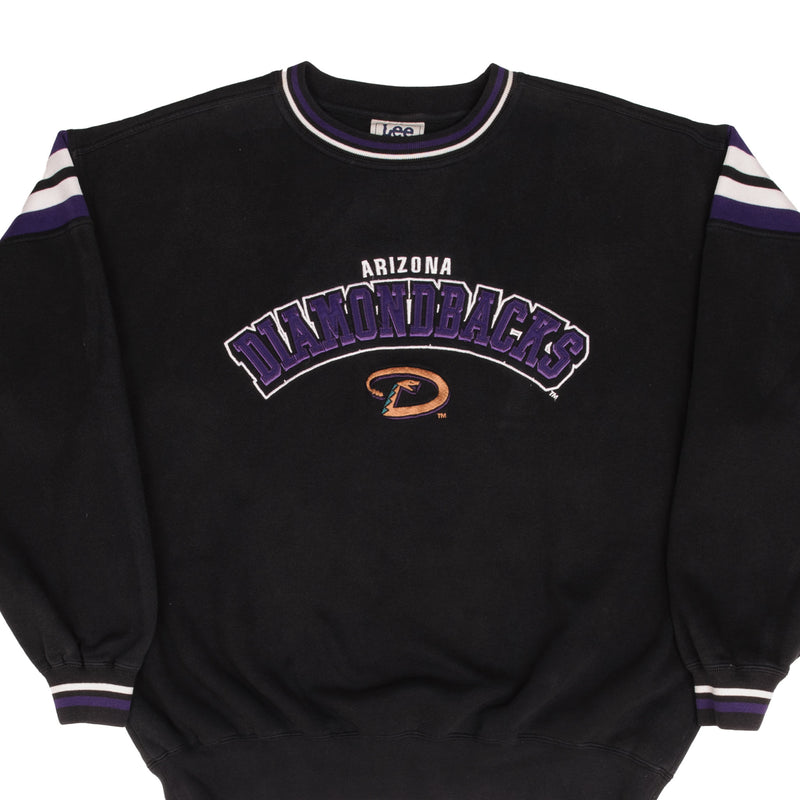 Vintage Mlb Arizona Diamondbacks Embroidered Sweatshirt 1990S Size XL