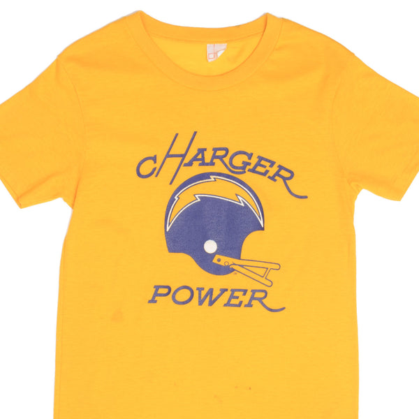 San Diego Chargers Power Vintage Champion Tag 80's Single Stitch