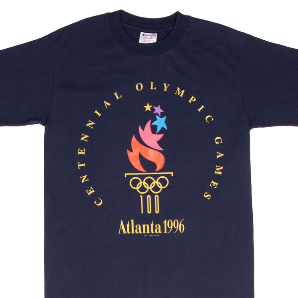 Vintage Champion Atlanta Olympic Games 1996 Tee Shirt Size Medium