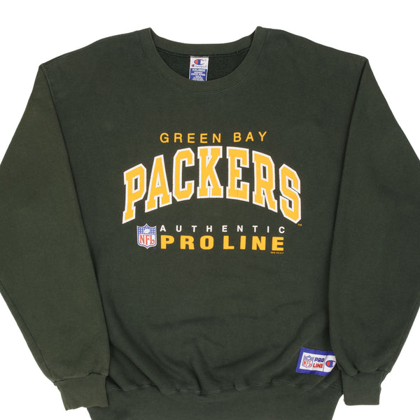 Vintage NFL Green Bay Packers 1996 Champion Pro Line Sweatshirt Size 2XL