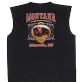 Vintage Harley Davidson Missoula Montana Tank Top Tee Shirt 2004 2XL Made In Usa