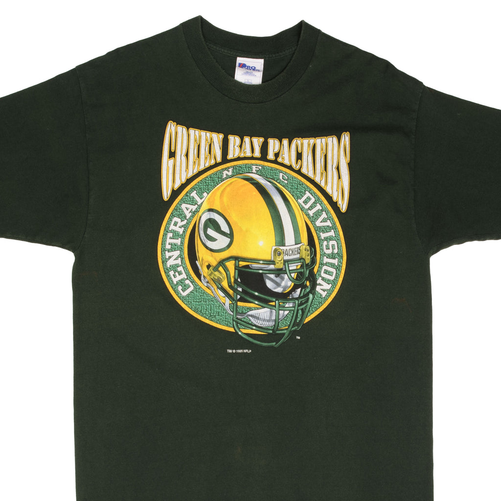 VINTAGE NFL GREEN BAY PACKERS 1995 TEE SHIRT SIZE LARGE MADE IN USA