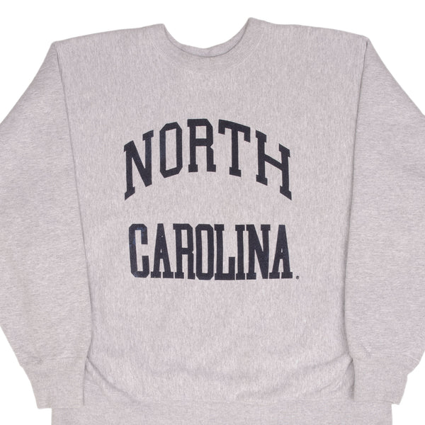 Vintage North Carolina 1990S Reverse Weave Sweatshirt Size XL Made In USA