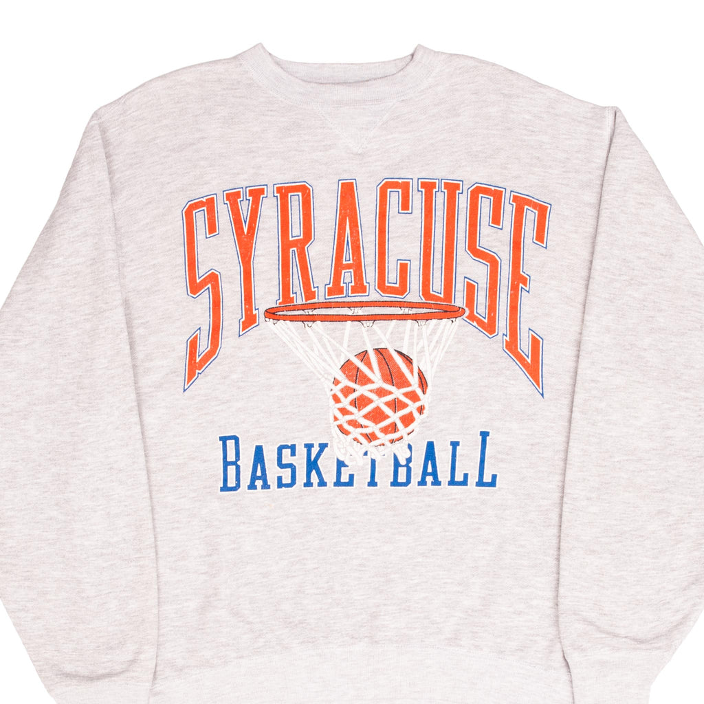 Vintage Ncaa Syracuse Orangemen Basketball 1990S Sweatshirt Size Large