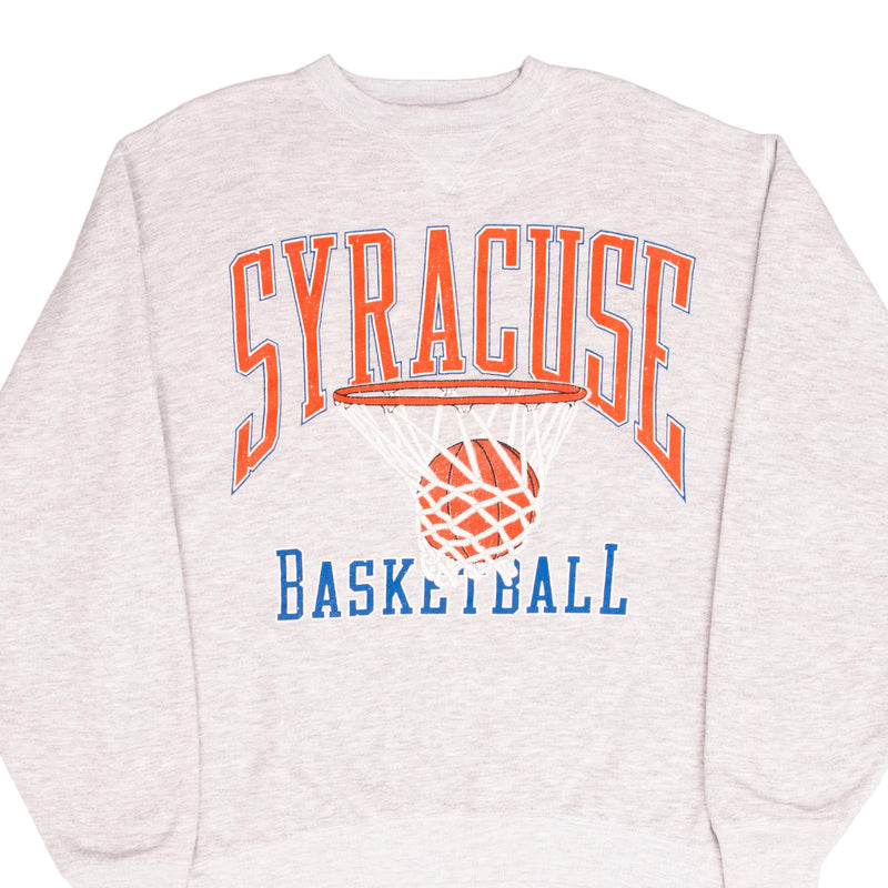 Vintage Ncaa Syracuse Orangemen Basketball 1990S Sweatshirt Size Large