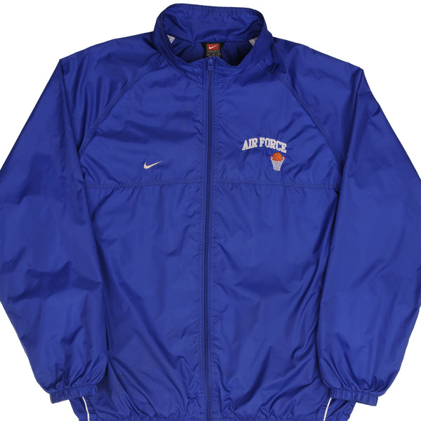 Vintage Nike Air Force Basketball Windbreaker Jacket 1990S Size XL