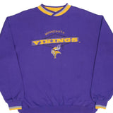 Vintage Nfl Minnesota Vikings Embroidered Starter Sweatshirt 1990S Size Large